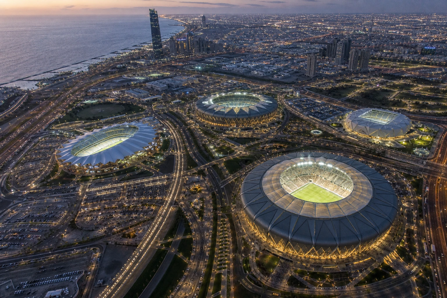 ملاعب متعددة في جدة